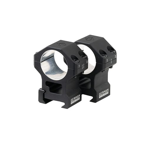 Les anneaux de lunette Scout Precision offrent une stabilité maximale, un alignement précis et une construction robuste pour un montage professionnel sur ton fusil.